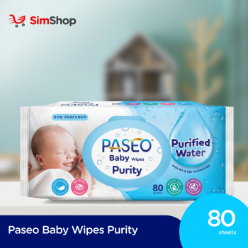 Paseo Baby Wipes Purity Gazette 80's